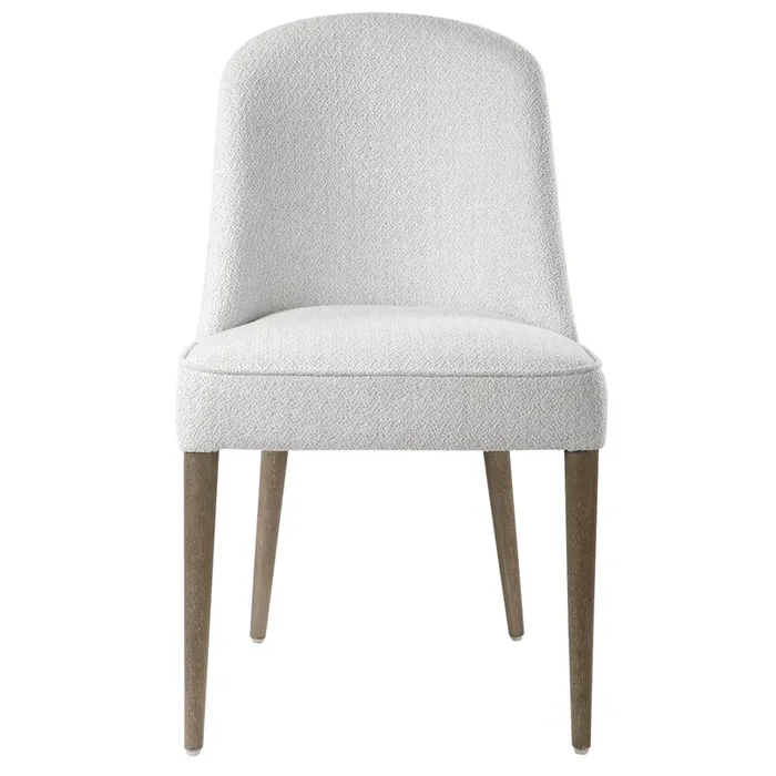 Uttermost Brie Armless Chair, White,set Of 2