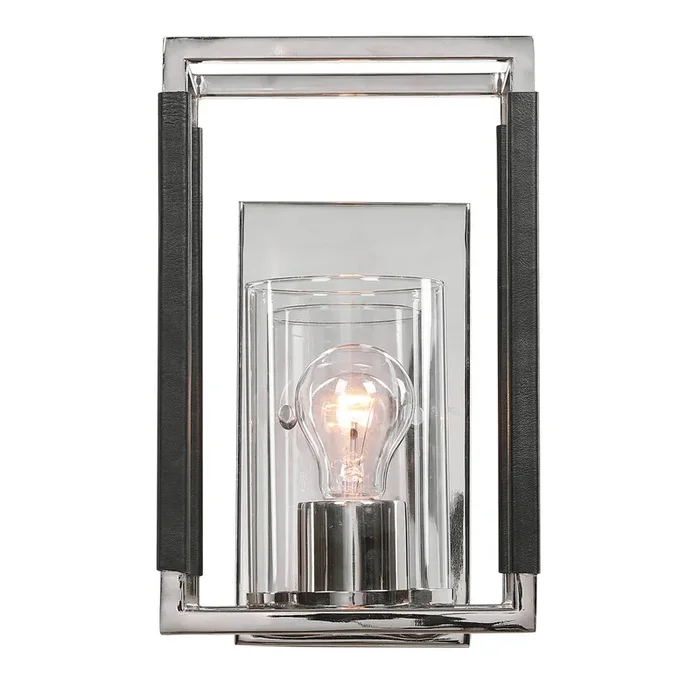 Uttermost Newburgh 1 Light Nickel Sconce