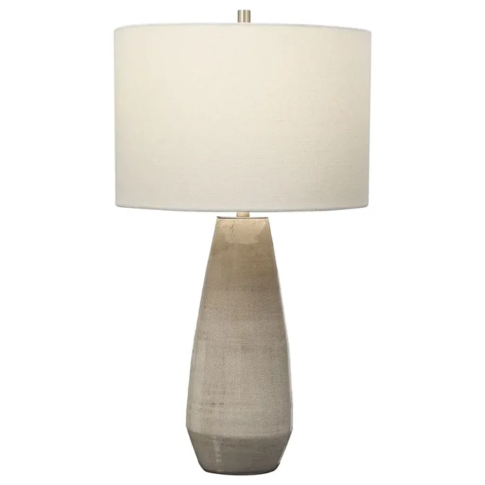 Uttermost Volterra Taupe-gray Table Lamp