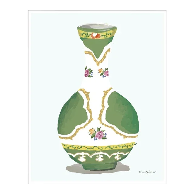 Vase Series By Dana Gibson, Framed Art Print
