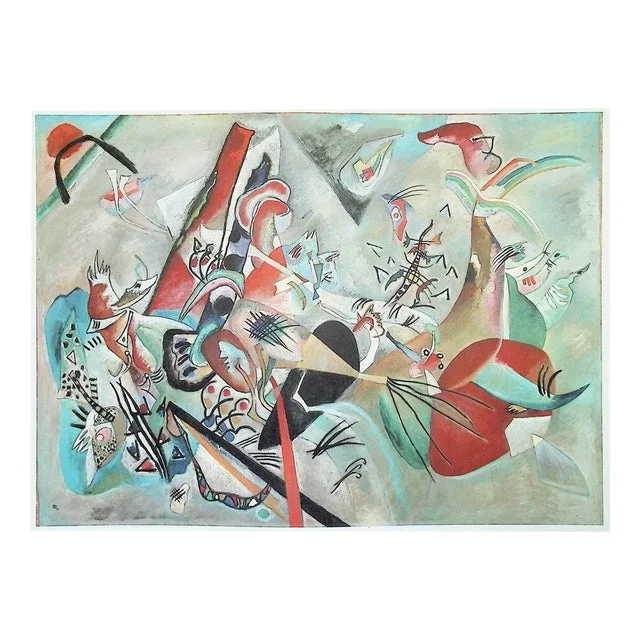 Vassily Kandinsky, Into the Gray, Lithograph