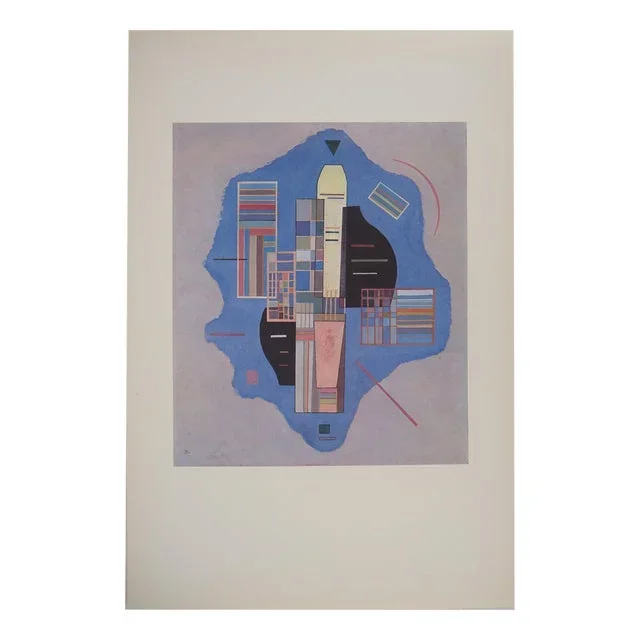 Vassily Kandinsky, Surreal Guitar, Etching