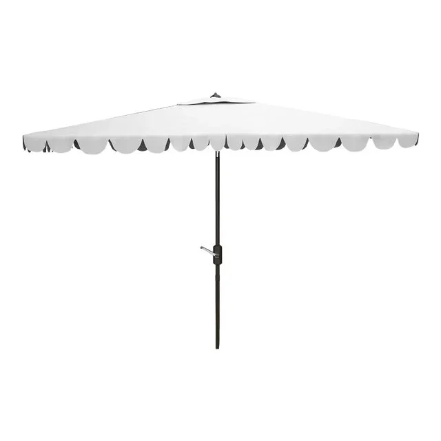 Venice 6.5×10 Rectangle Umbrella – Gray
