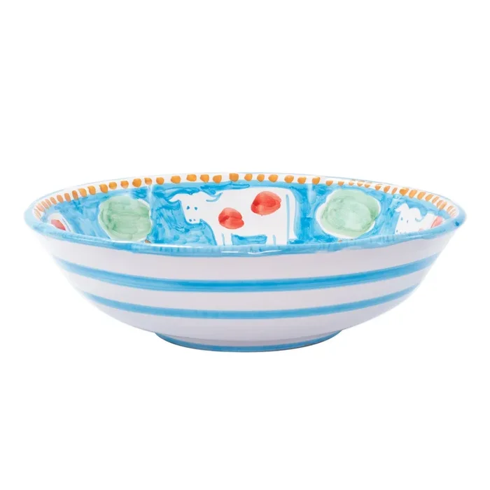 VIETRI: CAMPAGNA Mucca Large Serving Bowl