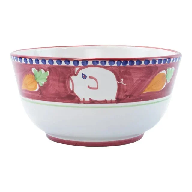 VIETRI Campagna Porco Deep Serving Bowl