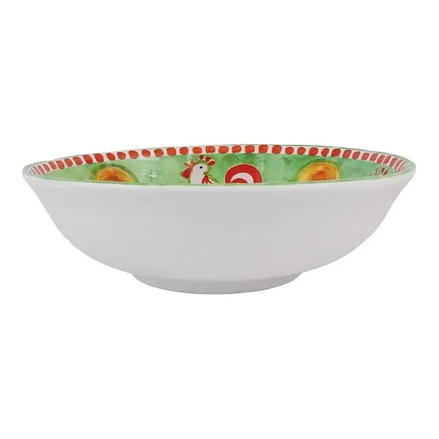 VIETRI Melamine Campagna Gallina Large Serving Bowl