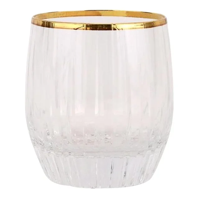 VIETRI Natalia Gold Double Old Fashioned
