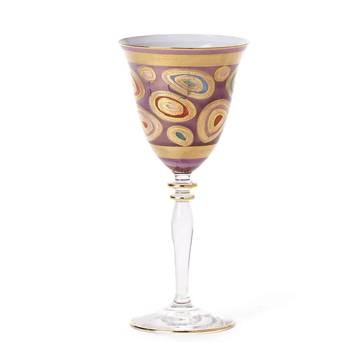 VIETRI: Regalia De Luxe Goblet ~ PURPLE