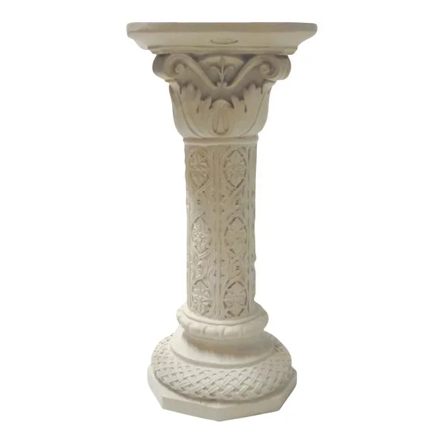 Vintage Acanthus Leaf Pedestal Stand