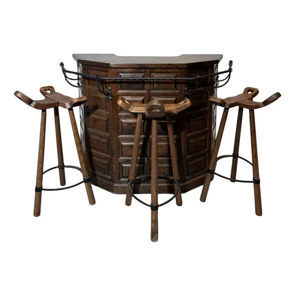 Vintage Bar in Oak