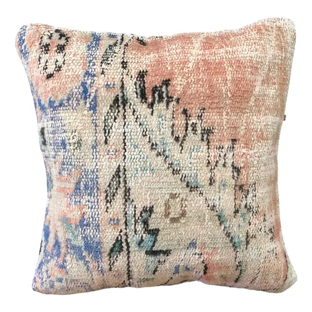 Vintage Bohemian Faded Cushion Cover, 1960s