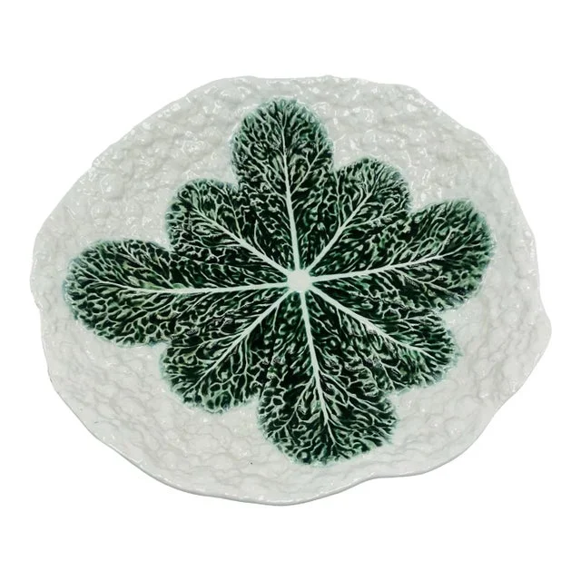 Vintage Bordello Cabbage Leaf Platter