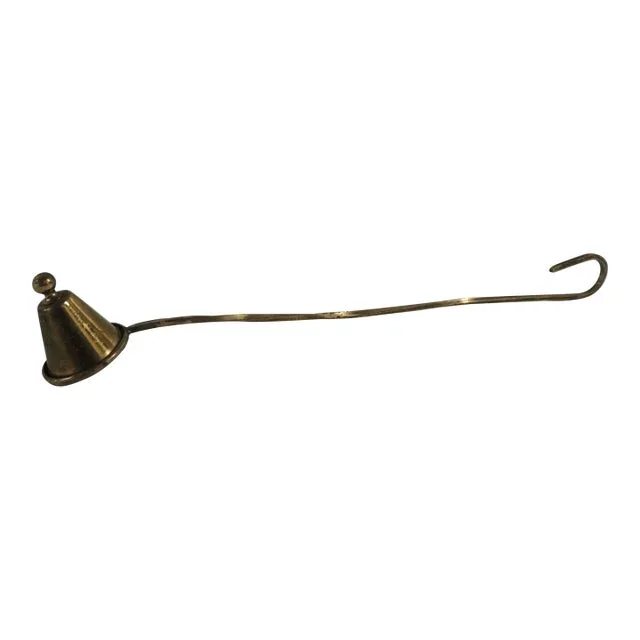 Vintage Brass Candle Snuffer