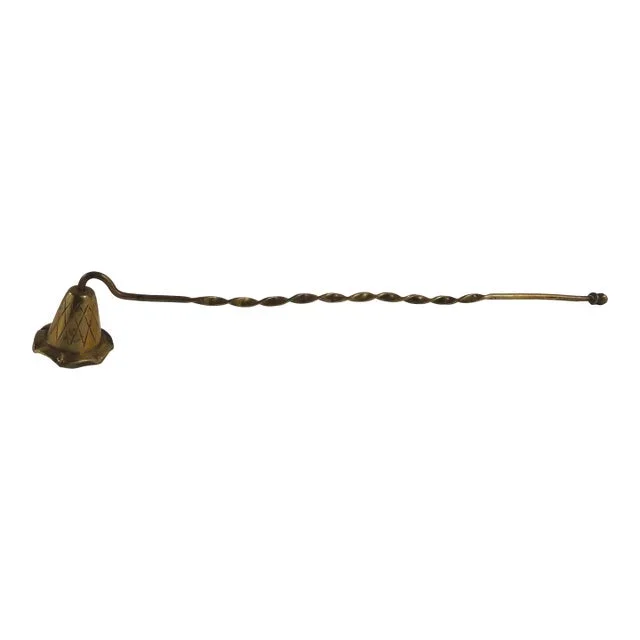 Vintage Brass Candle Snuffer
