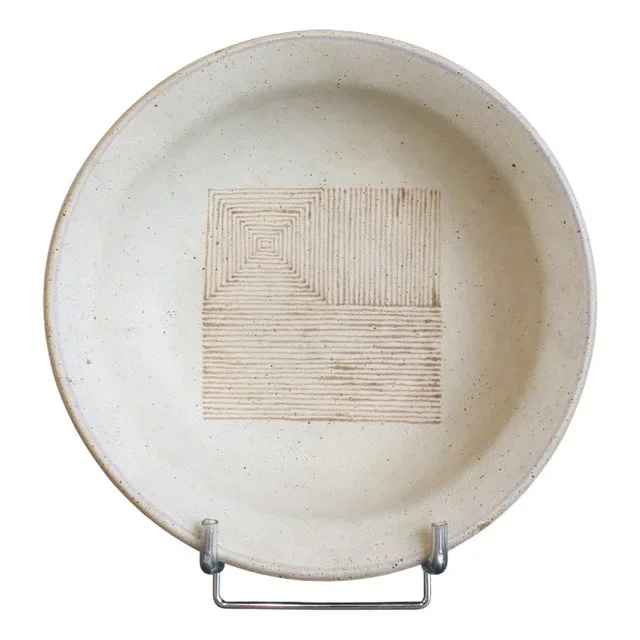 Vintage Ceramic Decorative Bowl by Bruno Gambone, 1990s