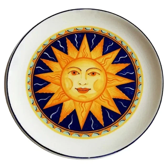 Vintage Ceramic Plate from S.C. Castelli, 1950s