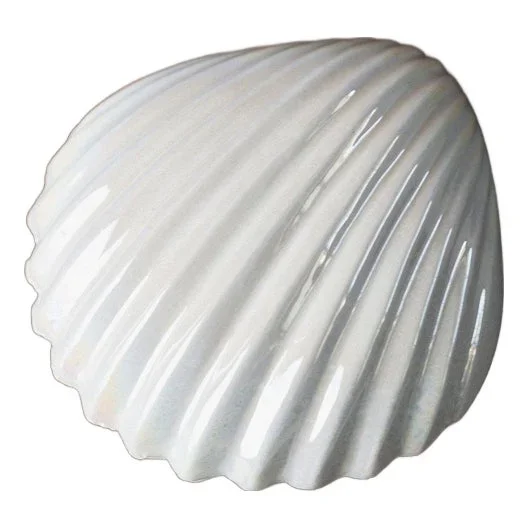 Vintage Ceramic Shell Bowl by Alberto Tomassini, 1980s