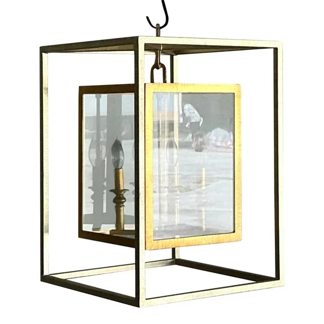 Vintage Contemporary Double Frame Lantern