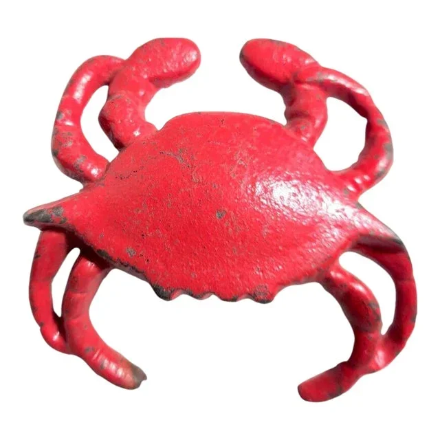 Vintage Crab Cast Iron Bottle Opener