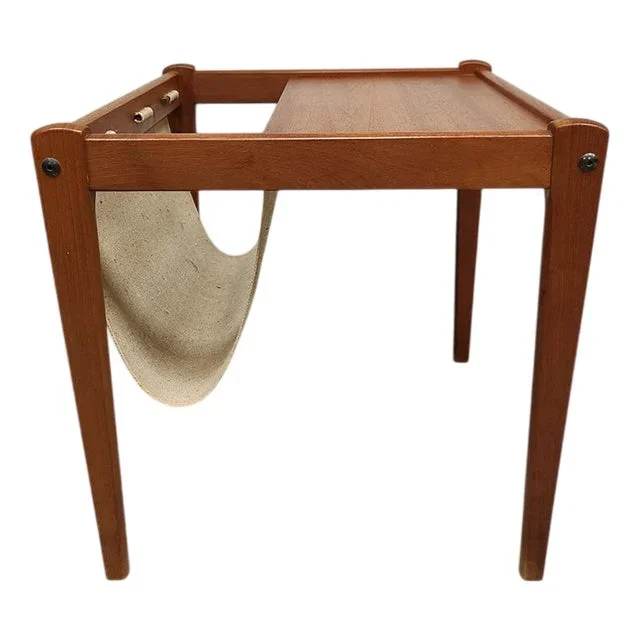 Vintage Danish Magazine Holder from Furbo Spøttrup, 1960s
