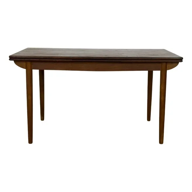 Vintage Danish Teak Extendable Dining Table