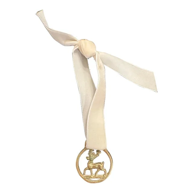 Vintage English Horse Brass Ornament