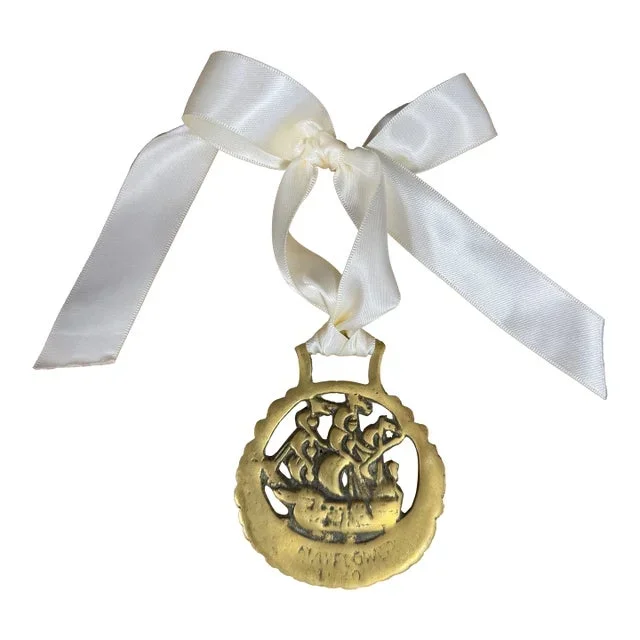 Vintage English Horse Brass Ornament