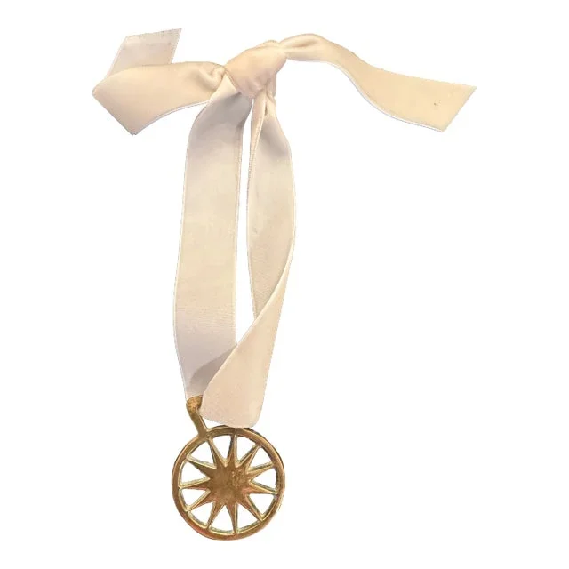 Vintage English Horse Brass Ornament