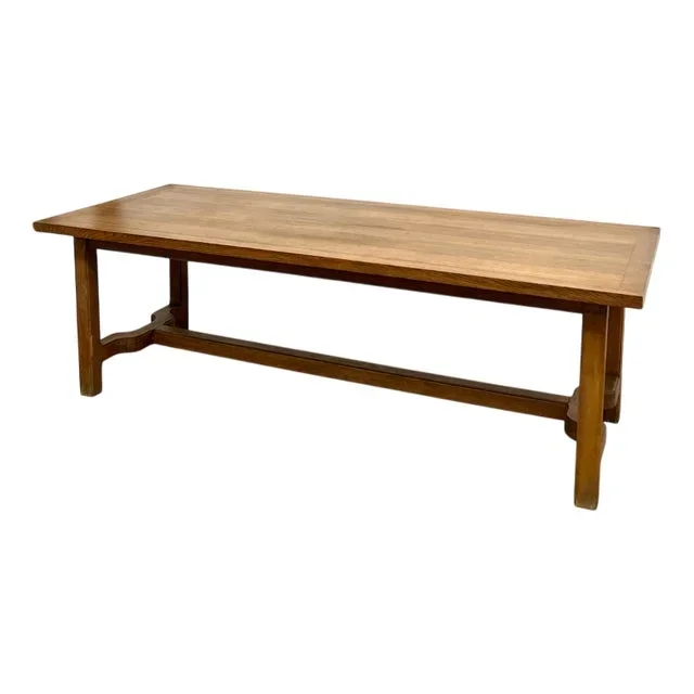 Vintage Farmhouse Table in Oak, 1950s