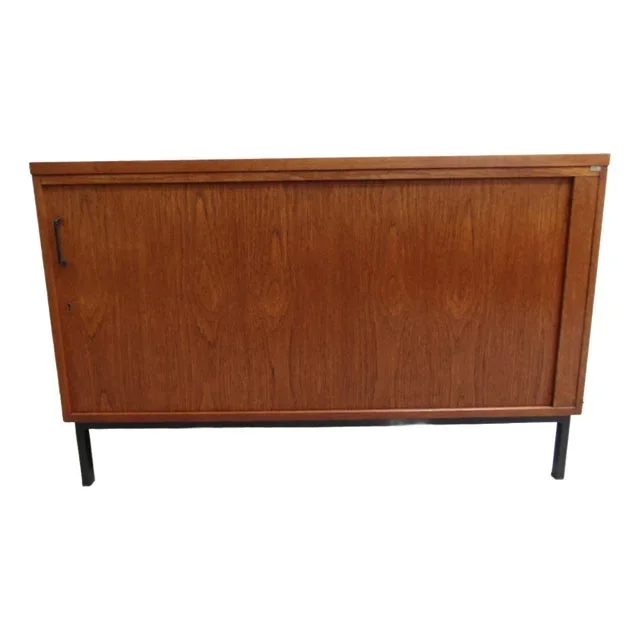 Vintage Filing Cabinet with Roller Shutter from Eeka, 1950s