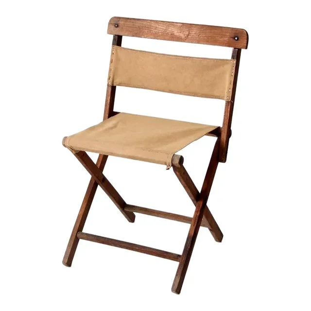 Vintage Folding Camp Chair