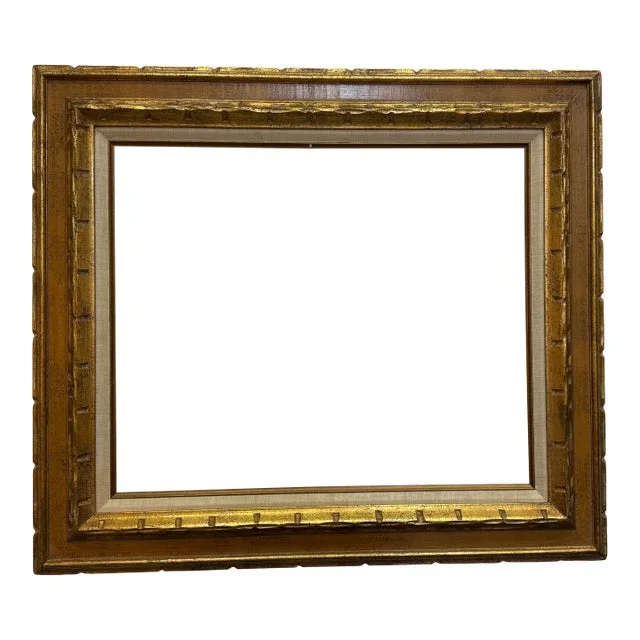 Vintage Gilded Carved Wood Frame