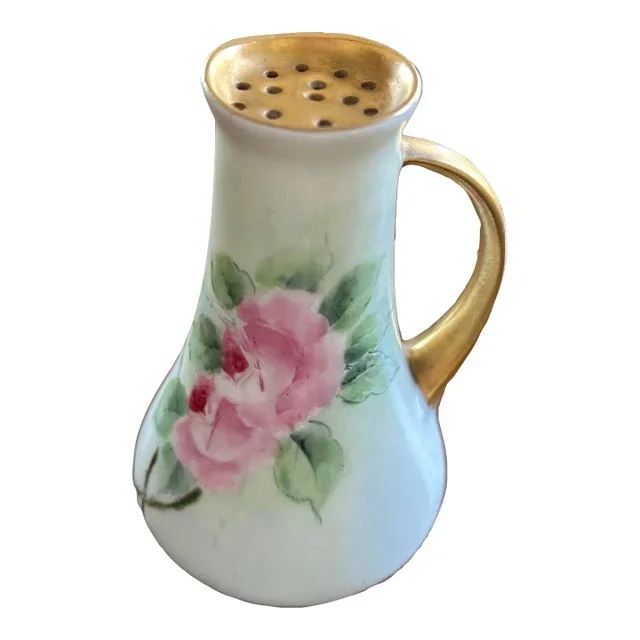 Vintage Hand-Painted Muffineer, Bavaria