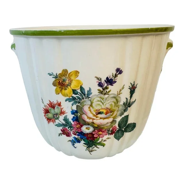 Vintage Italian Flower Pot
