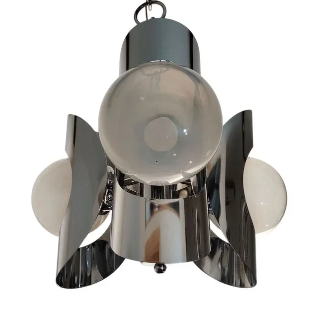 Vintage Italian Pendant Lamp from Mazzega, 1970s