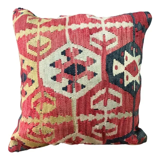Vintage Kilim Cushion Cover, 1960s