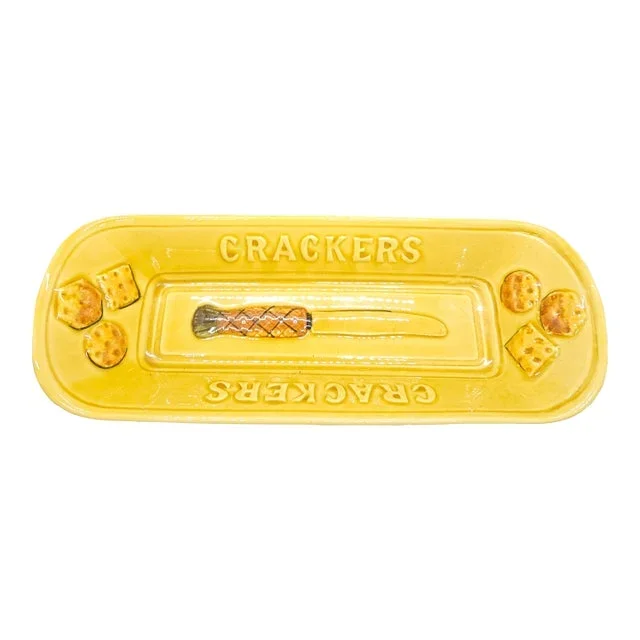 Vintage Los Angeles Potteries Cracker Tray