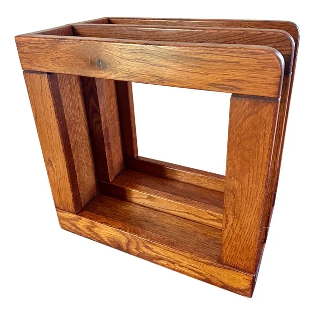 Vintage Magazine Rack by Marcel Gascoin