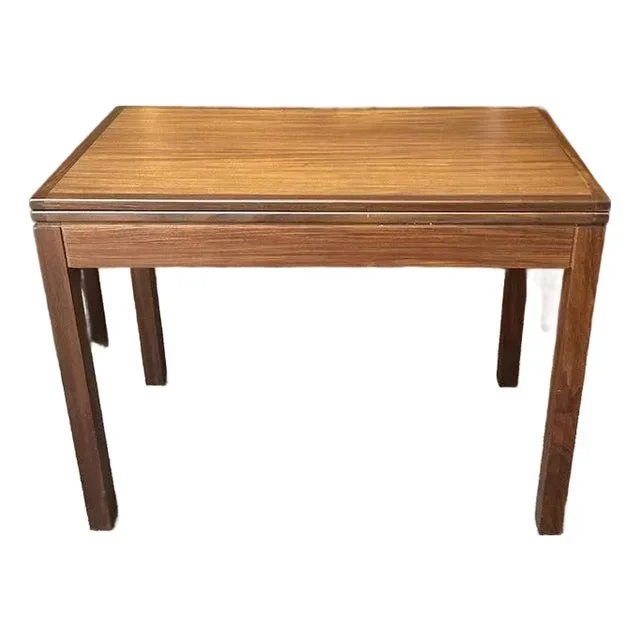 Vintage Mahogany Games / Console. Table c.1970