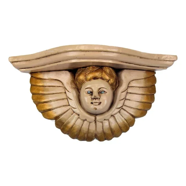 Vintage Mid 20th Century Angel Shelf