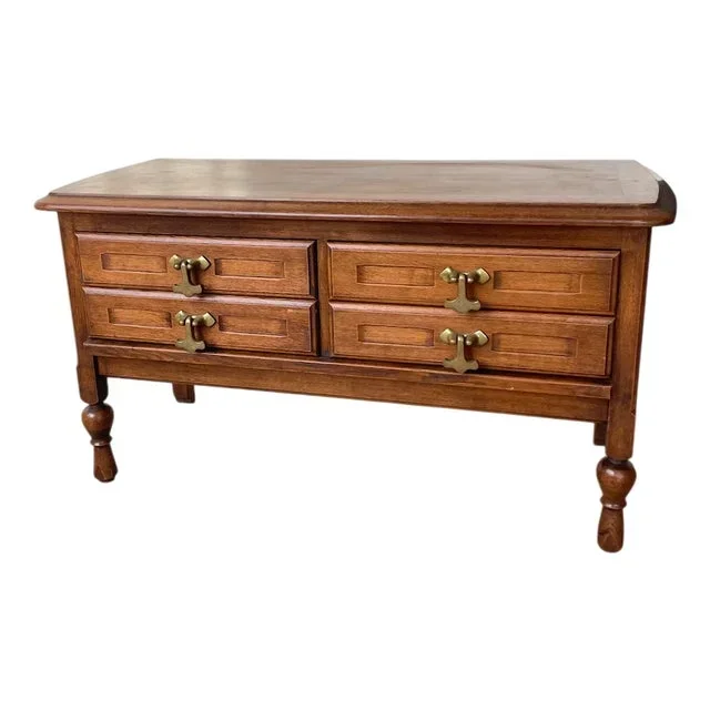 Vintage Oak Sideboard by Guillerme & Chambron, 1950s