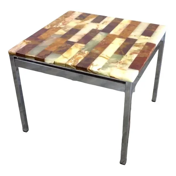Vintage Onyx Table, 1970s