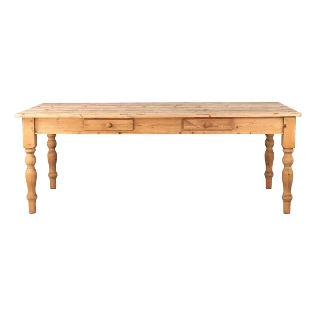 Vintage Pine Farmhouse Table, Usa 1960s