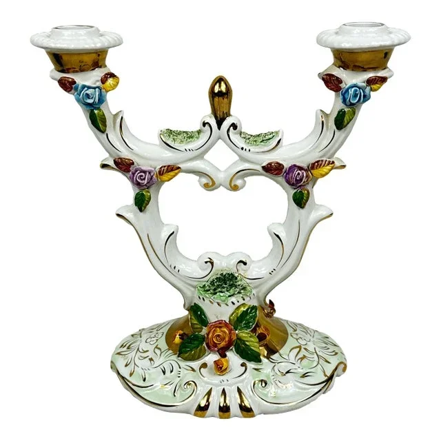 Vintage Portuguese Candelabra