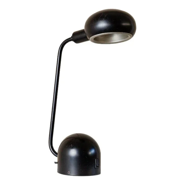 Vintage Postmodern Adjustable Metal Table Lamp, Italy, 1980s