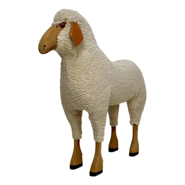 Vintage Sheep Figure Stool by Hanns-Peter Krafft for Meier Germany, 1960s