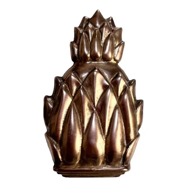 Vintage Solid Brass Pineapple Door Knocker