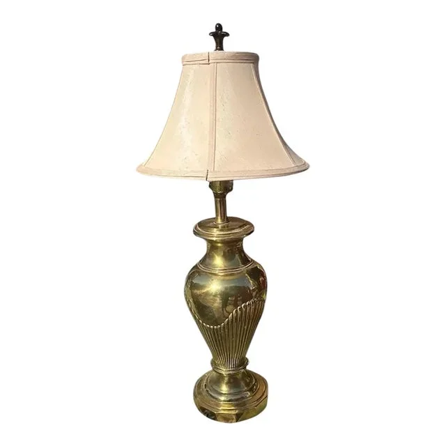 Vintage Solid Brass Shell Design Lamp