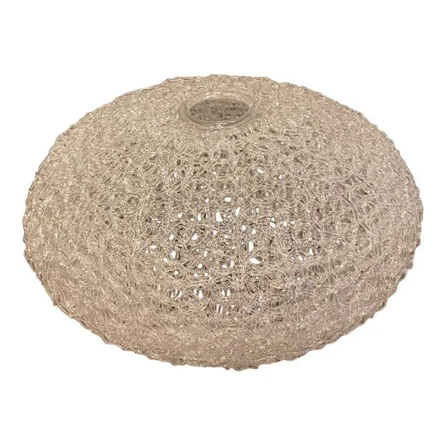 Vintage Spaghetti Acrylic Light Fixture Shade