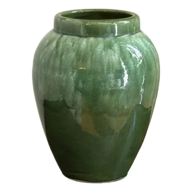 Vintage Studio Pottery Tall Vase